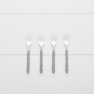 Cheetah Dessert Fork Set
