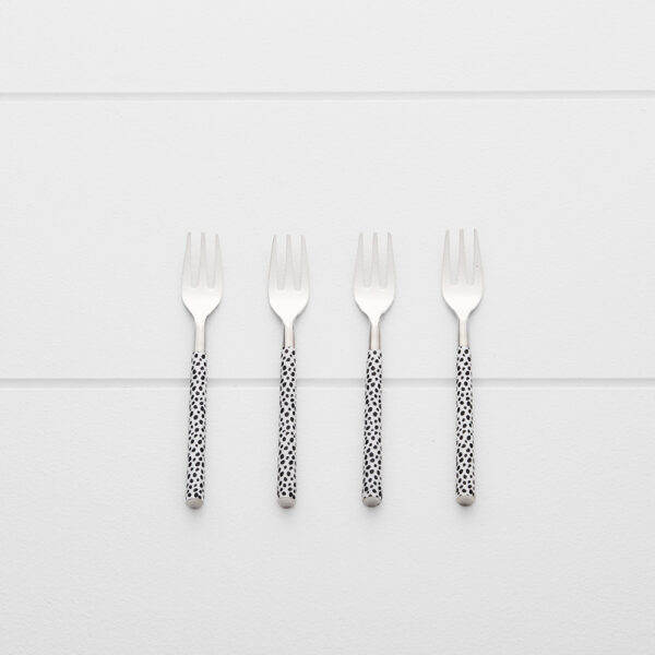 Cheetah Dessert Fork Set