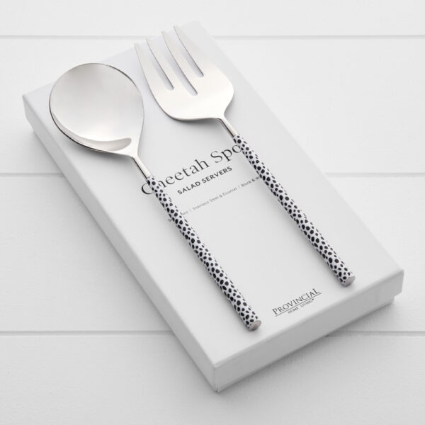 Cheetah Salad Servers