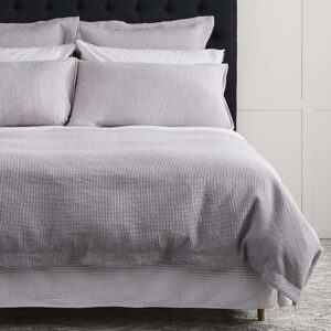 Flemish Quilt Cover - Dove