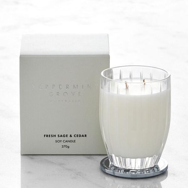 Fresh Sage & Cedar Candle