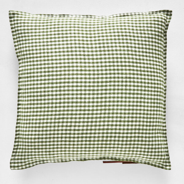 Gingham Cushion 50x50