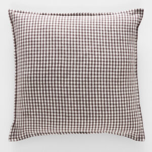 Gingham Cushion 55x55