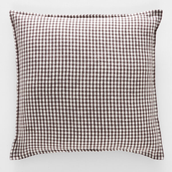 Gingham Cushion 55x55