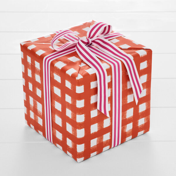 Gingham Wrapping Paper - 3m