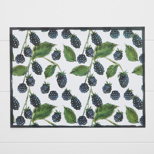 Harper Blackberry Placemat 30 Pk