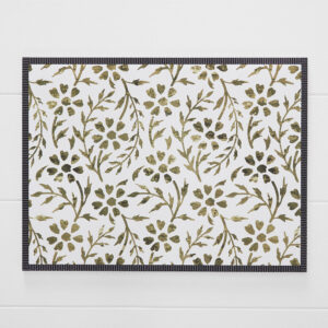 Harper Ember Leaf Placemat 30 Pk
