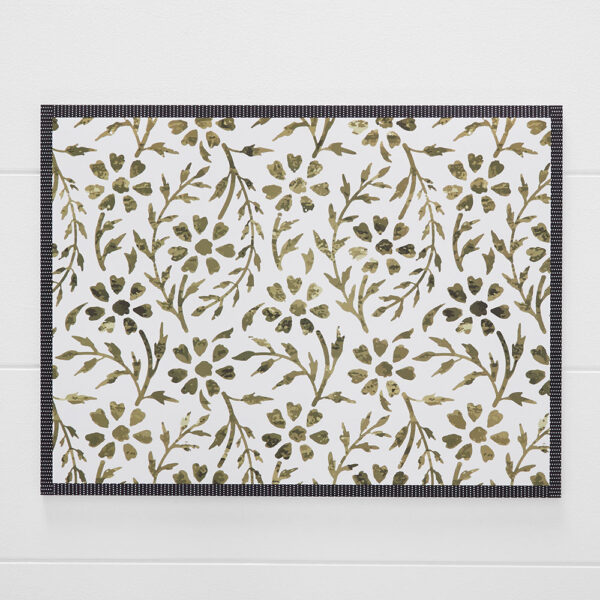 Harper Ember Leaf Placemat 30 Pk