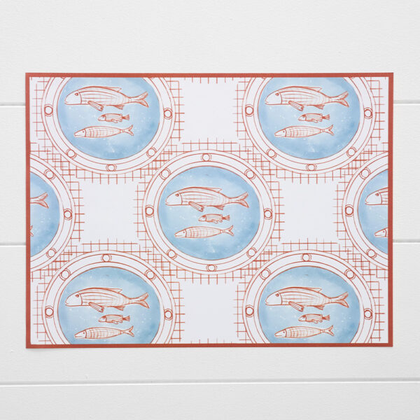 Harper Pisces Placemat 50 Pk