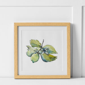 Lemon Bunch Print 33x33