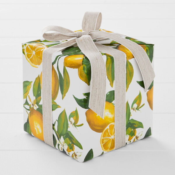 Limoncello Lemons Wrapping Paper - 3m