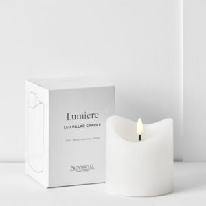 Lumiere Pillar Candle 10cm