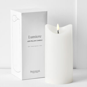 Lumiere Pillar Candle 20cm