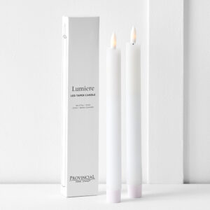 Lumiere Taper Candle 2 Pk