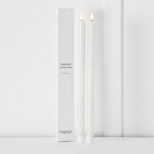 Lumiere Taper Candle 35cm 2 Pk