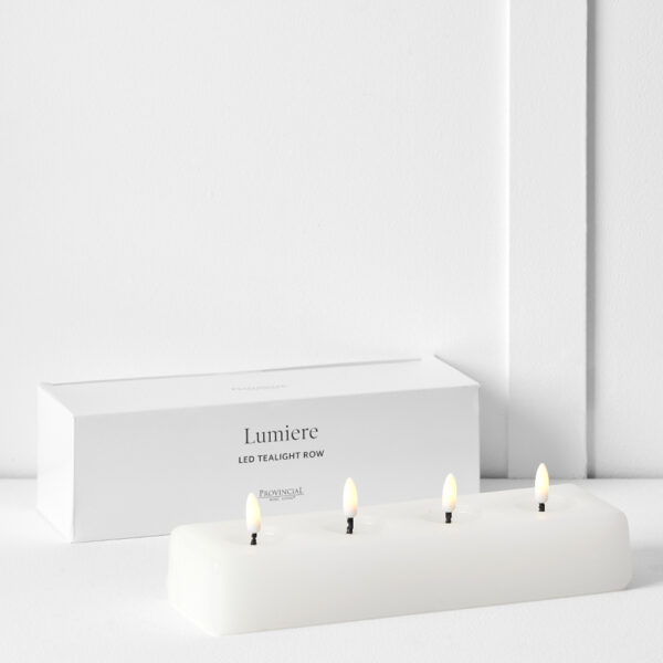 Lumiere Tealight Candle Row