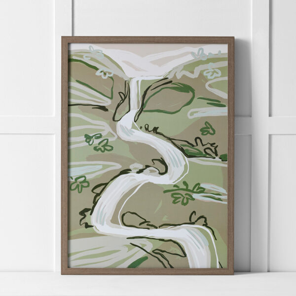 Mystic Flow Print 53x73