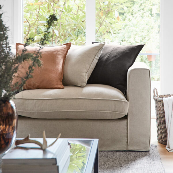Nisha Linen Cushion 55x55