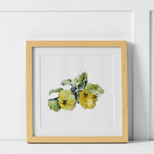Quince Bunch Print 33x33