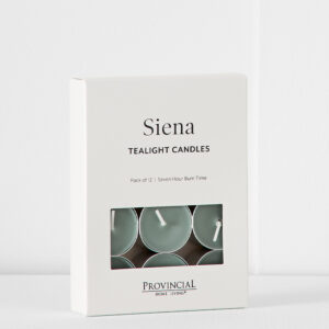 Siena Tealight Candles 12 Pk