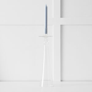 St Piere Glass Candlestick